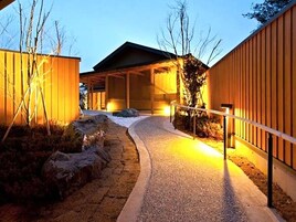 Entrada de la propiedad