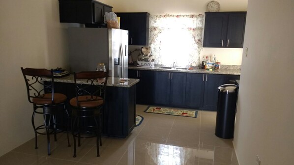 Microwave, coffee/tea maker