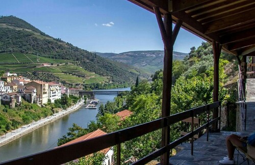 Maison sur la colline de la vallée du Douro
