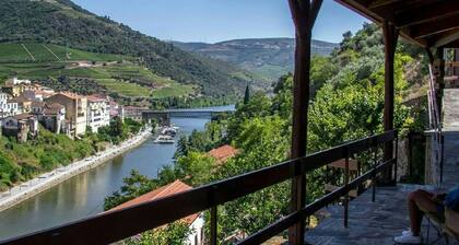 Maison sur la colline de la vallée du Douro