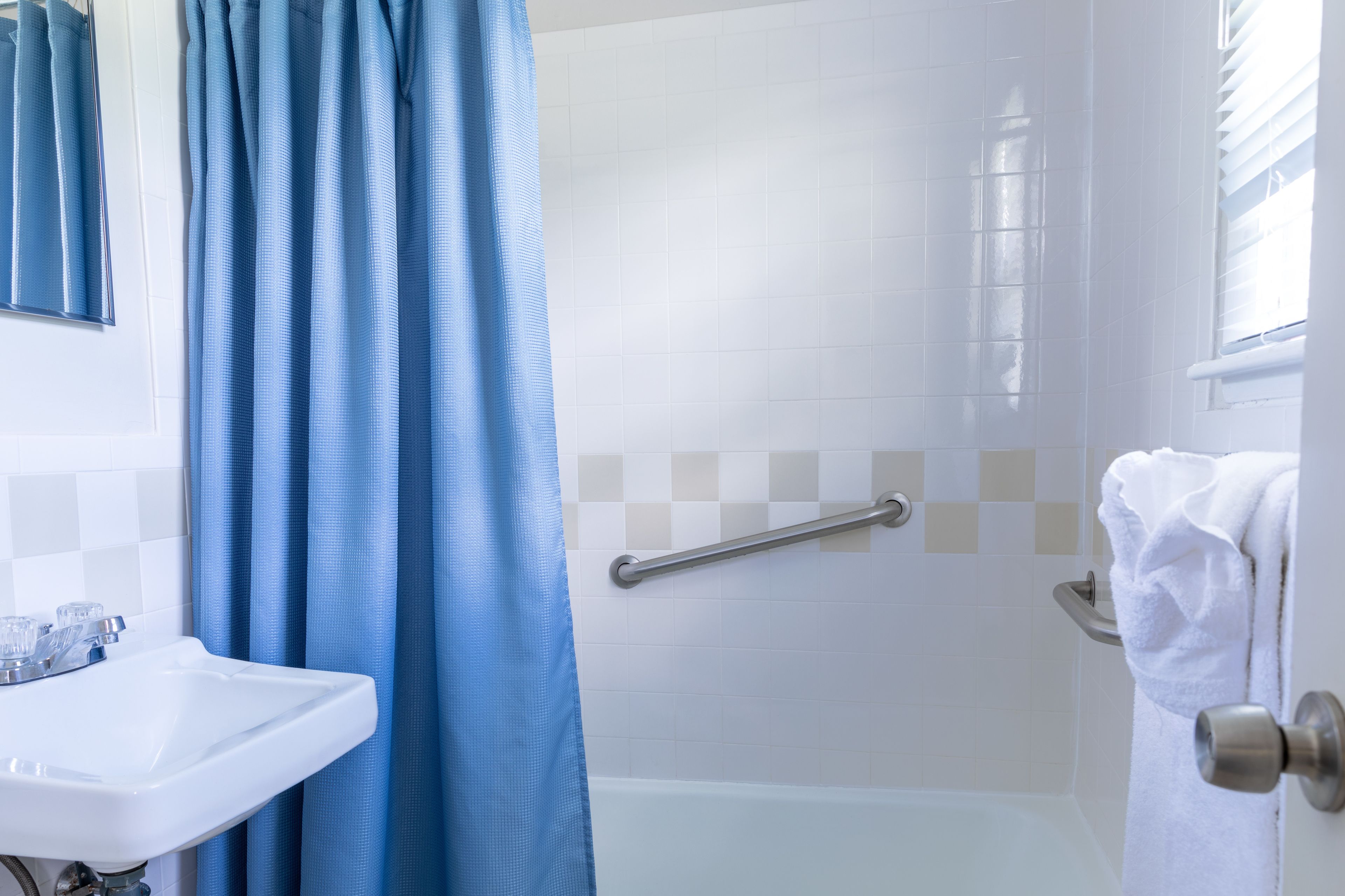 standard room, 2 double beds, mountain view, ground floor | bathroom sink