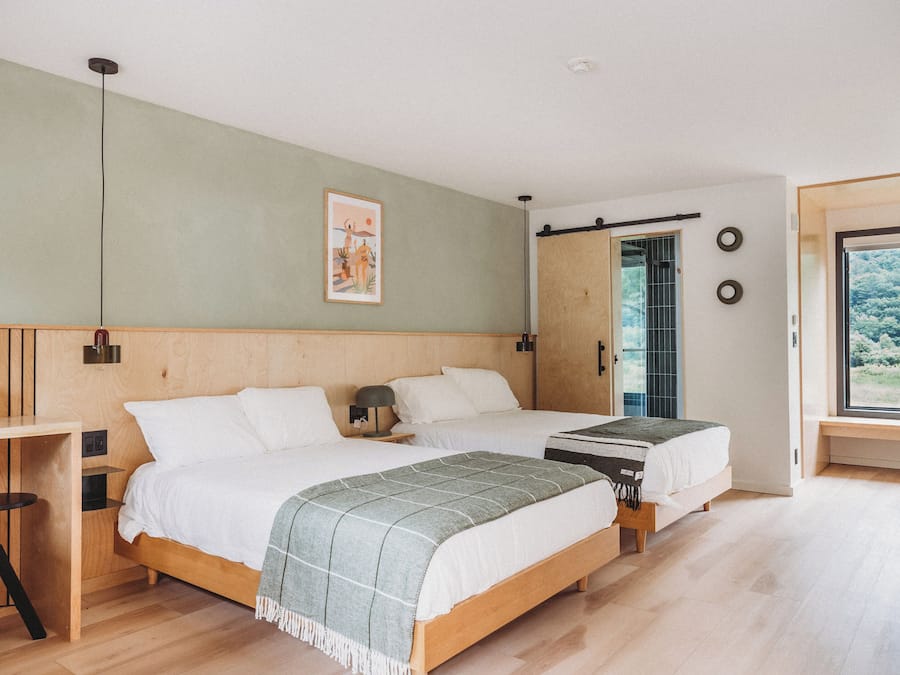 Luxury Room, 2 Double Beds (Room 19) | Premium bedding, memory foam beds, desk, laptop workspace