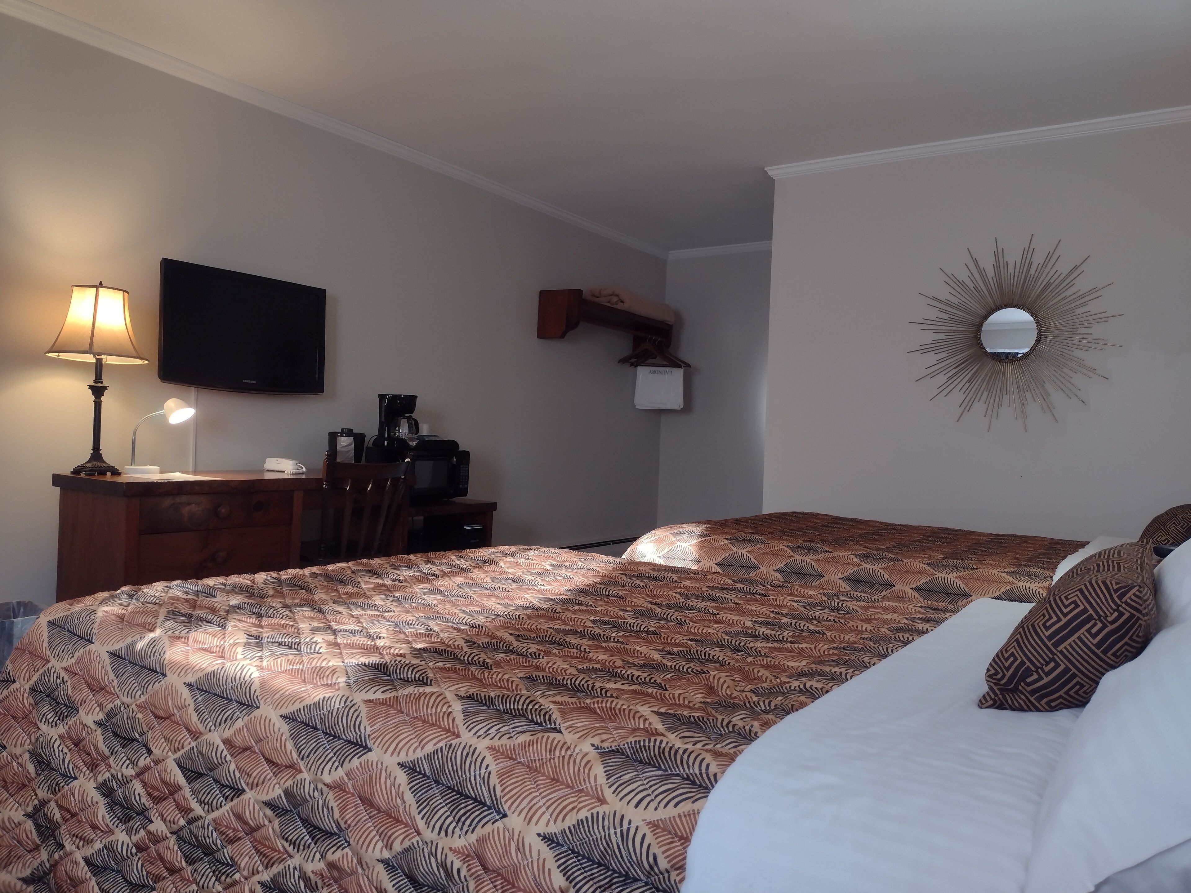 standard room | desk, laptop workspace, blackout curtains, free wifi