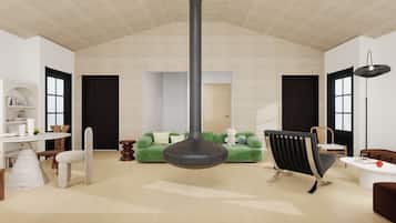 Lobby sitting area