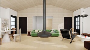 Sitteområde i lobbyen