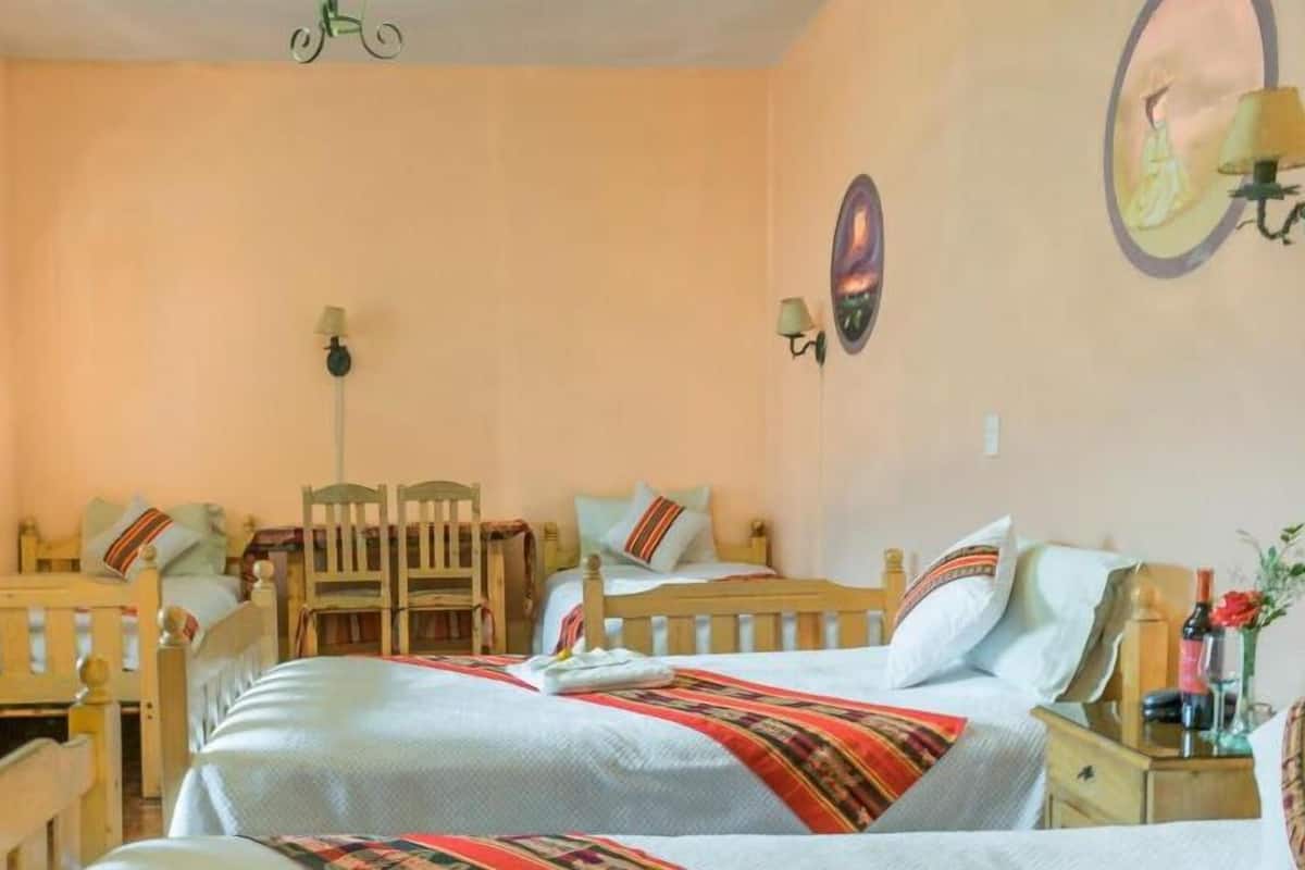 Quadruple Room, Multiple Beds | 1 bedroom, down comforters, individually decorated