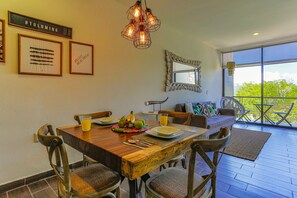 Premium Suite, 2 Bedrooms | Living room | Smart TV, Netflix