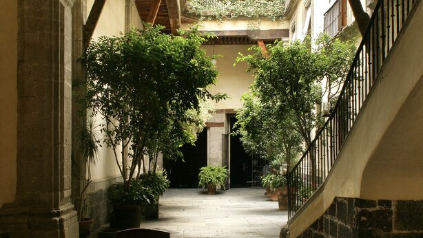 Entrada de la propiedad