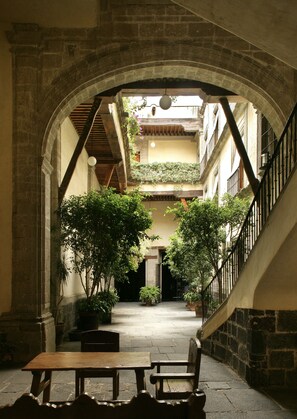 Entrada de la propiedad