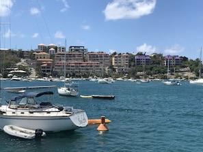 View of Grande Bay Resort from water