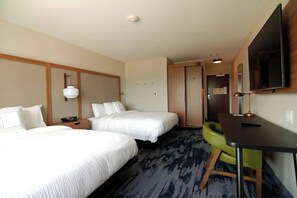 Pillow-top beds, desk, soundproofing, iron/ironing board