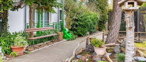 Overnattingsstedets uteområder