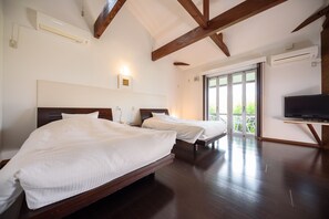 Superior Twin Room B | Minibar, soundproofing, free WiFi, wheelchair access - Yufuin Jiyukan (Yufu)