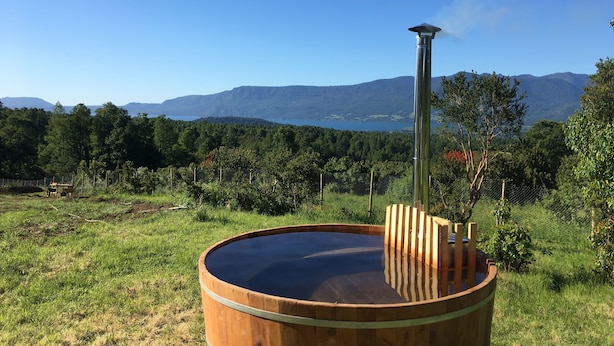 Outdoor spabad
