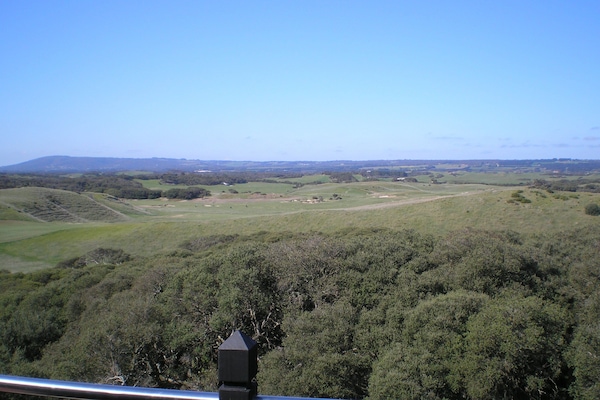 Blick von der Unterkunft