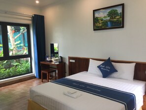 Habitación doble Deluxe, vista al jardín | Vista al jardín
