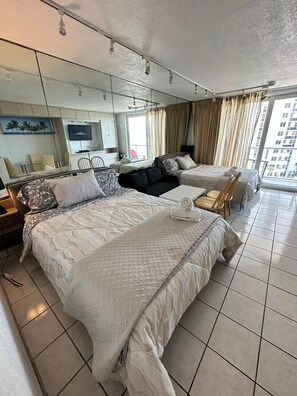 1 bedroom, iron/ironing board, free WiFi, bed sheets