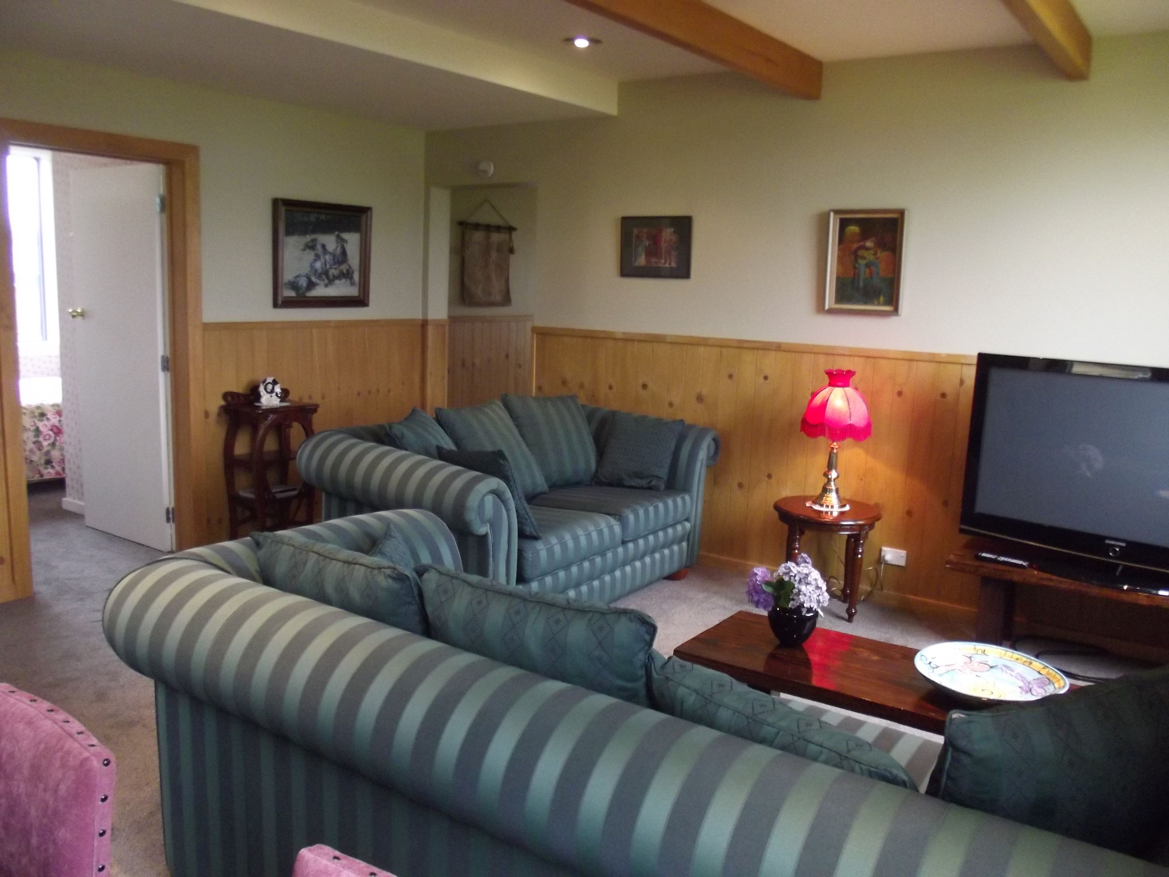 客房, 1 張加大雙人床, 私人浴室 | 客廳