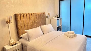 Individually decorated, individually furnished, blackout curtains