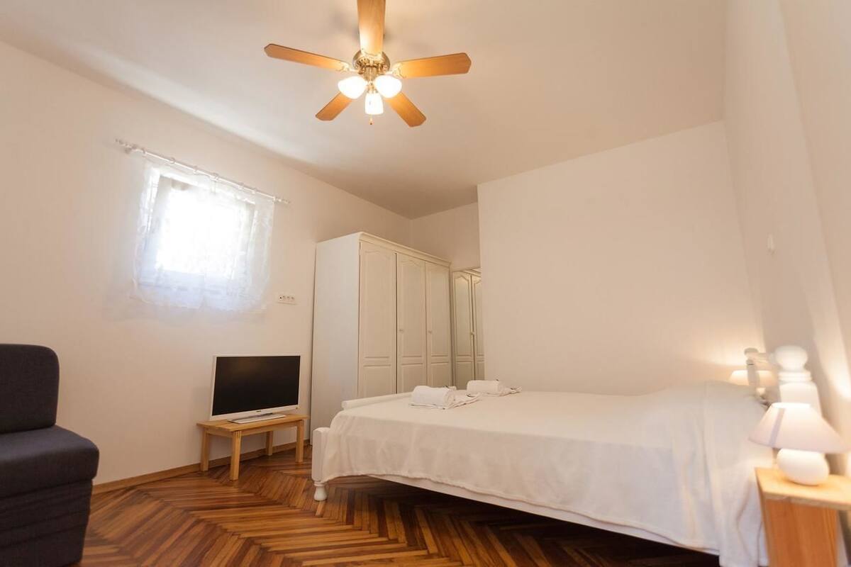 Premium bedding, memory-foam beds, blackout curtains, soundproofing