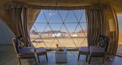 Wadi Rum UFO Luxotel - Campsite