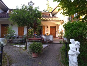 Fassade der Unterkunft
