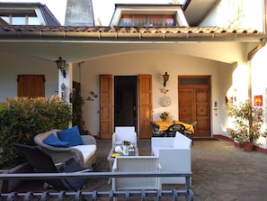 Entrée de l’hébergement