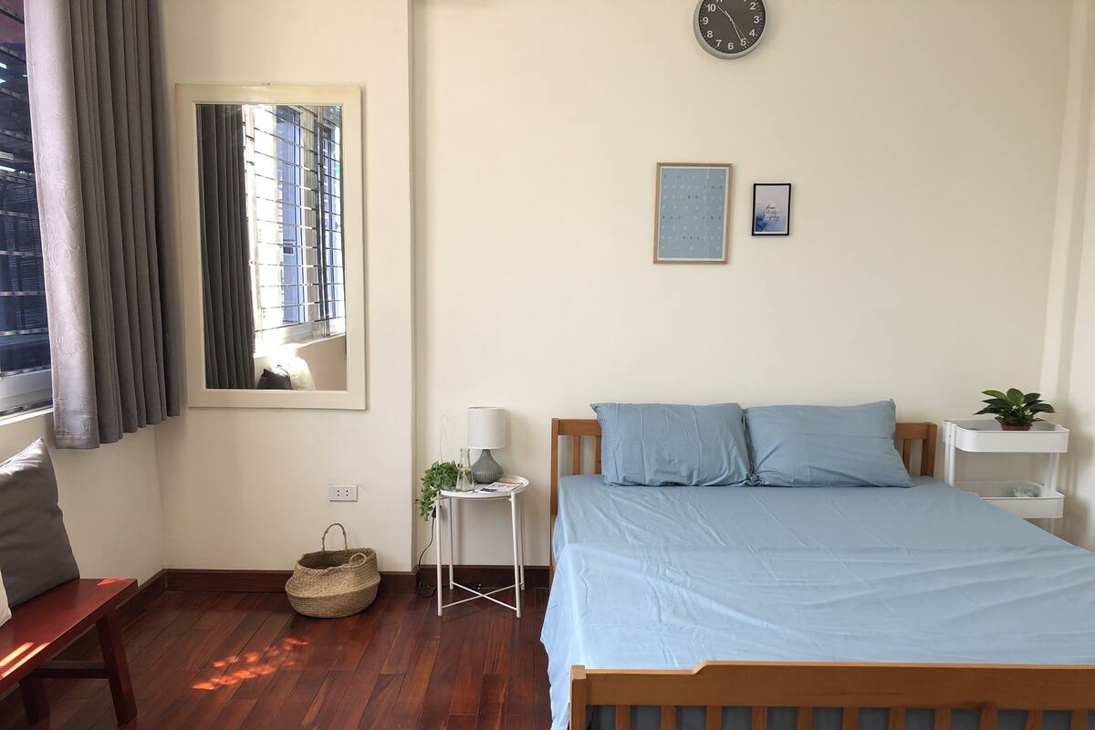 Classic Double Room | Hypo-allergenic bedding available, down comforters, blackout drapes