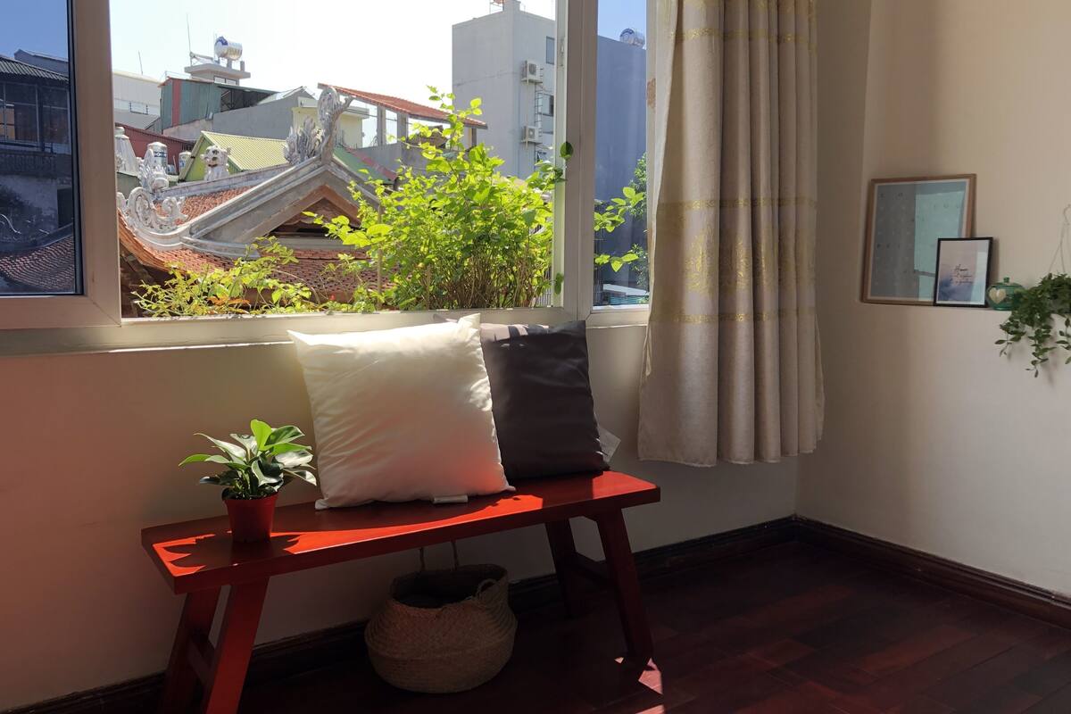 Comfort Double Room | Hypo-allergenic bedding available, down comforters, blackout drapes