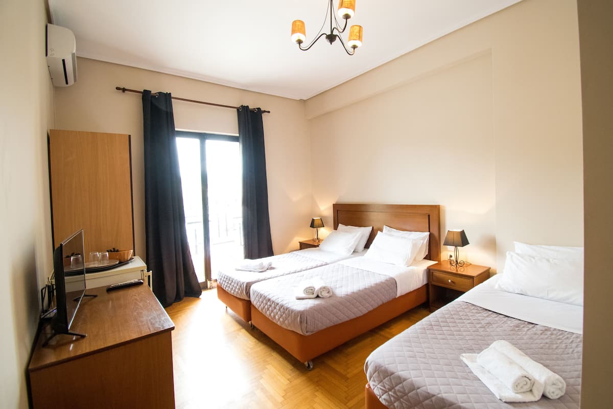 Apartment, Balcony, Garden View | 1 bedroom, in-room safe, soundproofing, free cribs/infant beds