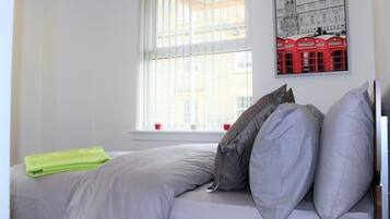 Apartment (Ground Floor) | Iron/ironing board, bed sheets