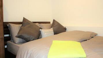 Apartment (Ground Floor) | Iron/ironing board, bed sheets