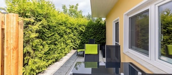 Bungalow / cottage in the heart of Rerik - 100m to the beach - gr. Terrace - Wi-Fi