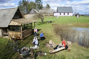 Property grounds - ¨BaltinKrogs¨rural tourism in Latvia (Ilūkstes novads)