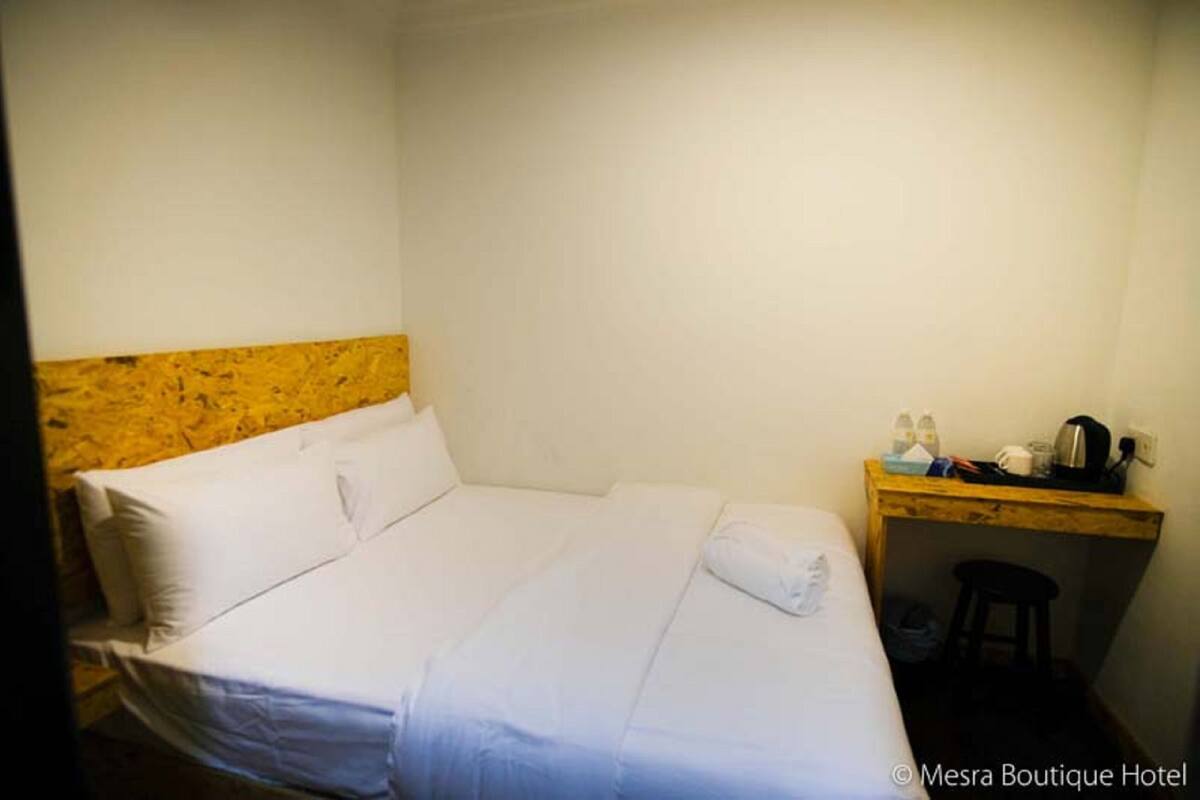 Desk, blackout curtains, iron/ironing board (on request), free WiFi