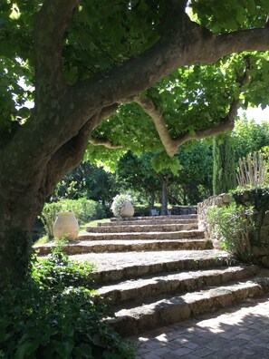Property grounds - Provencal farmhouse with large swimming pool in the heart of nature (Le Plan-De-La-Tour)