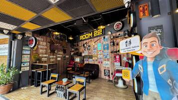 EntrĂ©e de lâhĂ©bergement