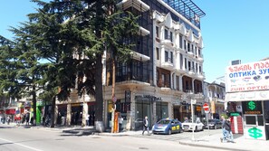 Façade de l’hébergement