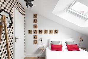 2 Schlafzimmer, Bügeleisen/Bügelbrett, kostenloses WLAN, Bettwäsche