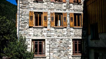 Façade de l’hébergement