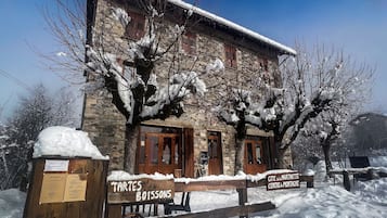 Façade de l’hébergement