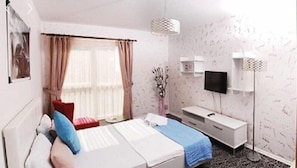 1 bedroom, desk, soundproofing, free WiFi
