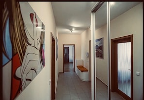 Design Apartment, 1 King Bed, City View | Iron/ironing board, free WiFi - Alice (Prague)
