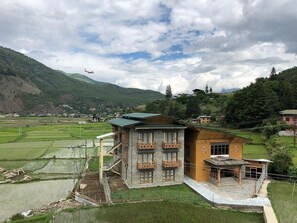 Exterior detail - Spirit of Bhutan Resort (Paro)