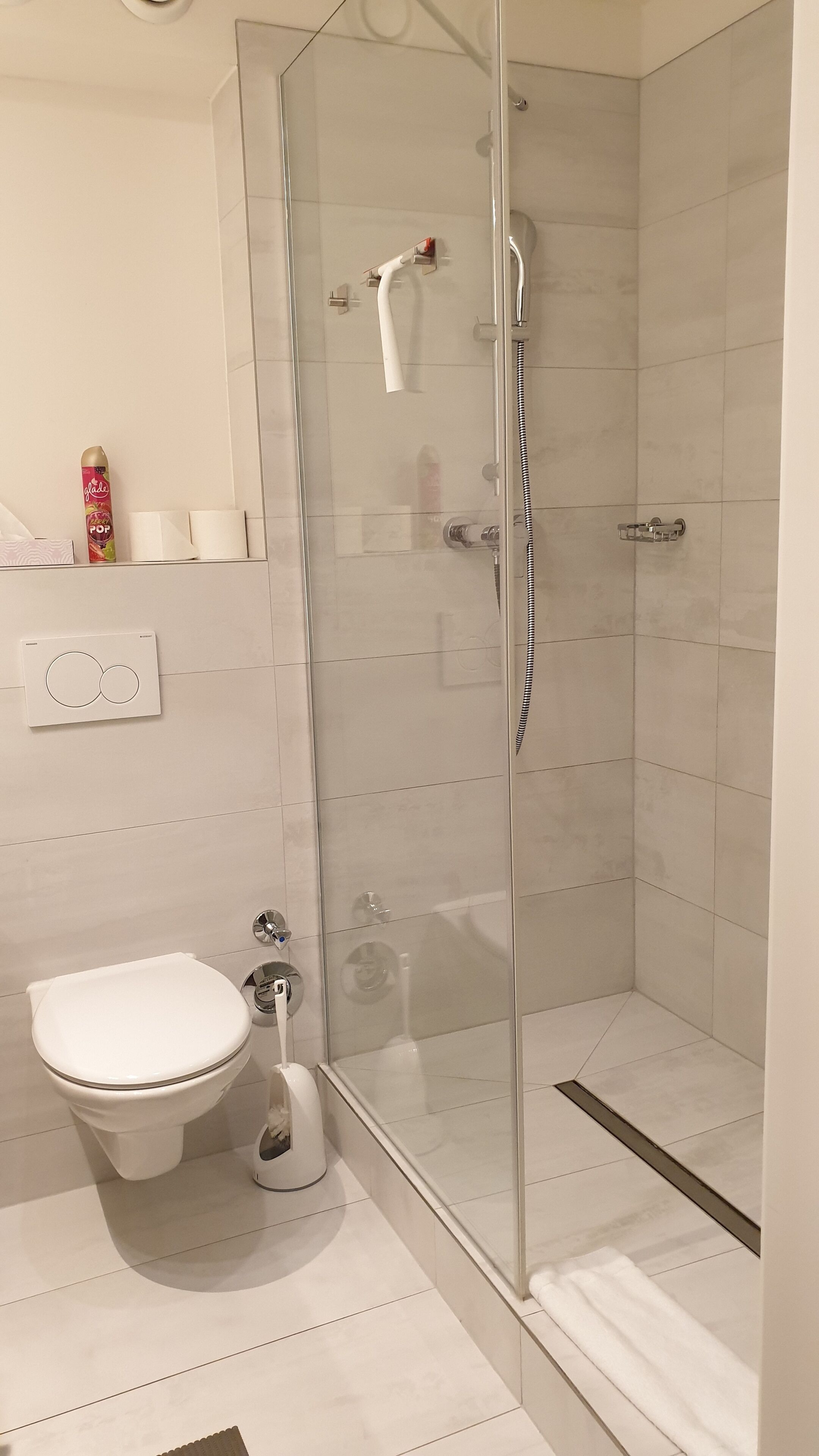 Basic-Einzelzimmer, 1 Schlafzimmer, Küche | Badezimmer | Dusche