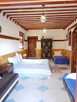 Superior Quadruple Room | In-room safe, individually decorated, individually furnished, desk