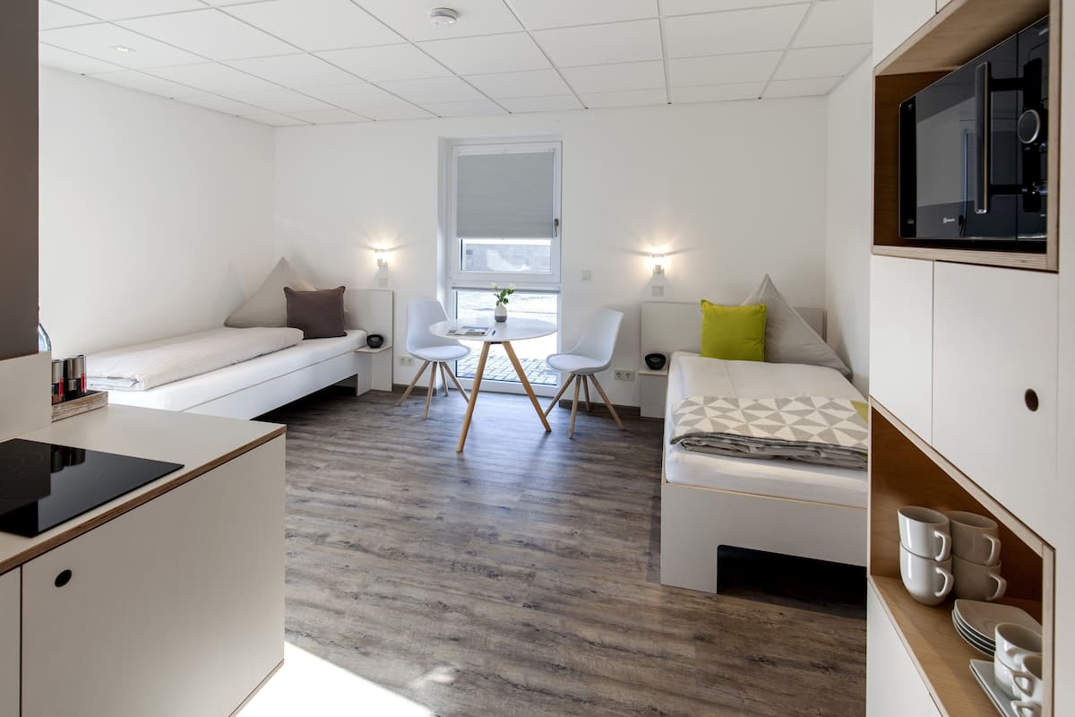 minibar, blackout curtains, soundproofing, free wifi