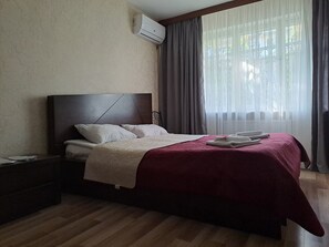 1 Schlafzimmer, Bügeleisen/Bügelbrett, kostenloses WLAN, Bettwäsche