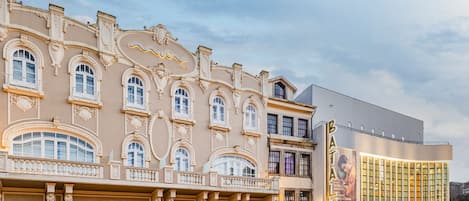 Façade de l’hébergement