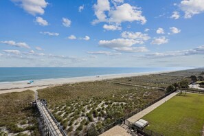 Condo, 3 Bedrooms | Beach - Beach Cottage Look Condo, Ocean View from Spacious Balcony by RedAwning (Fernandina Beach)
